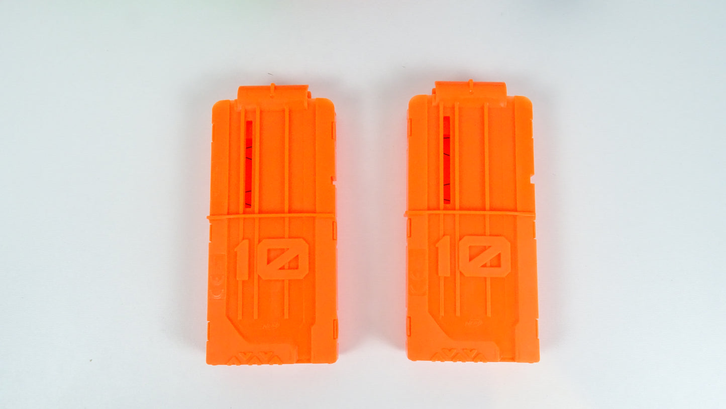 NERF Elite 2.0 Double Punch – Dual-Barrel Motorized Blaster for Maximum Firepower
